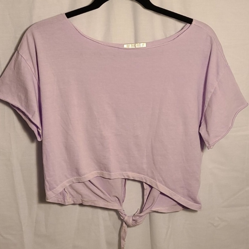 Forever 21 athletic crop top